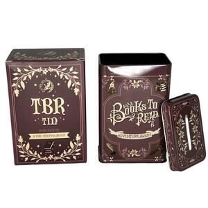 FairyLoot TBR Tin "Books to Read - Adventure Awaits" – August 2025